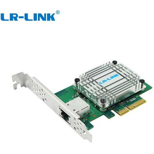 LR-Link 10-Gigabit RJ45 10GBase-T Server Network PCI Express v3.0 Adapter Aquantia AQtion AQC107 chip, 100M/1/2.5/5/10Gbps, jumbo frame, Windows / FreeBSD / Linux / VMWare, low & full profile bracket (LREC6880BT) Cene