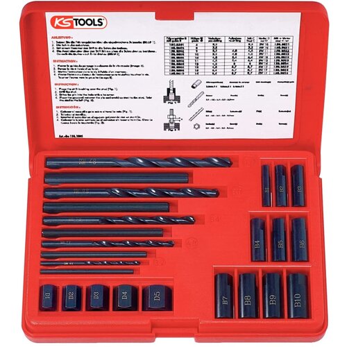 Ks Tools Set Svedrov 25 Kosov M5-M16, (21814778) Slike