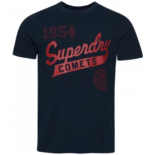 Superdry Majice & Polo majice Vintage home run Modra