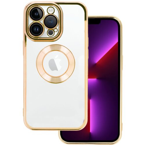 Beauty CLEAR CASE ZA IPHONE 13 PRO ZLATNA Slike