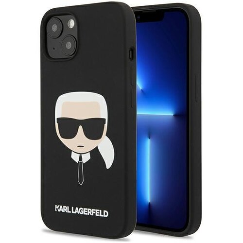 Apple Ovitek Karl Lagerfeld HC Silicone K.Head iPhone 13 Pro Black Cene
