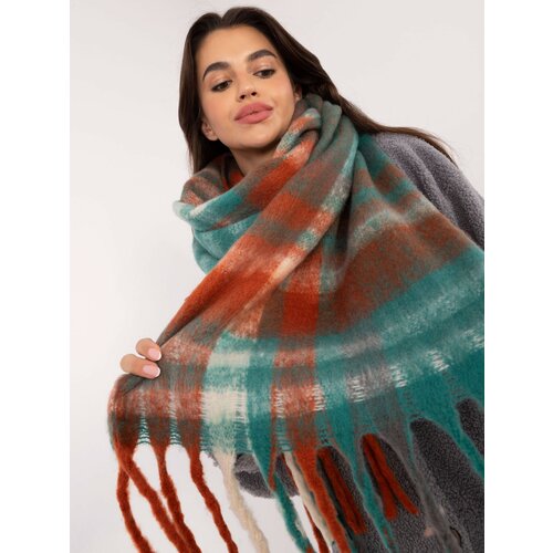 Wool Fashion Italia Scarf-AT-SZ-231301.49-green Cene