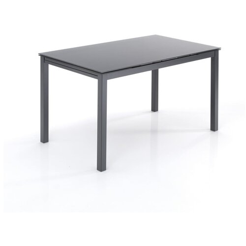 Tomasucci Raztegljiva jedilna miza s stekleno mizno ploščo 80x140 cm – Cene