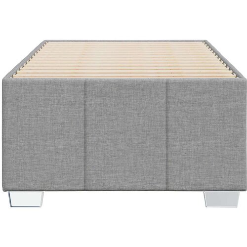 VidaXL okvir za krevet svjetlosivi 80x200 cm od tkanine Slike