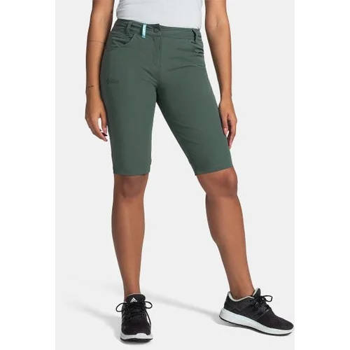 Kilpi Women's outdoor shorts SYLANE-W Dark green