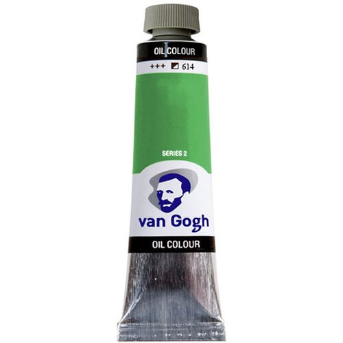 Van gogh Uljana boja 40 ml | 40 nijansi boja permanentna zelena Slike