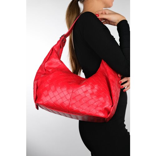 LuviShoes LAY Red Women's Shoulder Bag Slike