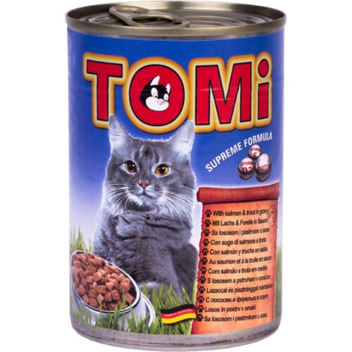Tomi Hrana za mačke konzerva Losos/Pastrva 400g Slike