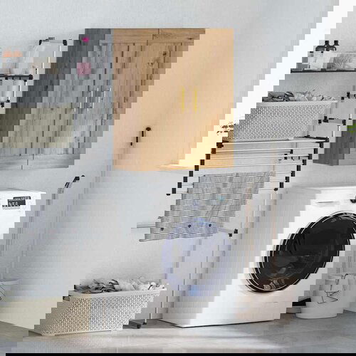 vidaXL Zidni ormarić Umjetnički hrast 69,5 x 34 x 90 cm Cijene