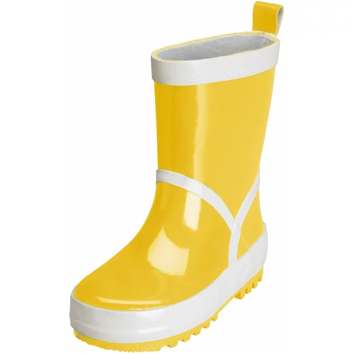 Playshoes Gumene čizme žuta / bijela