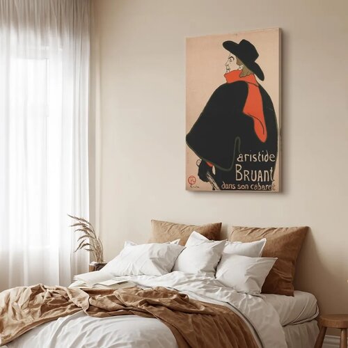  Slika - Aristide Bruant: Dans son cabaret (1 Part) Vertical 60x90 Na talijanskom platnu Slike