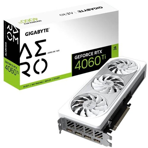 Gigabyte nVidia GeForce RTX 4060 Ti 16GB 128bit GV-N406TAERO OC-16GD grafička karta Cene