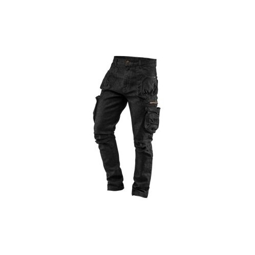 Neo Radne hlače DENIM s 5 džepova, crne 81-233 Cijene