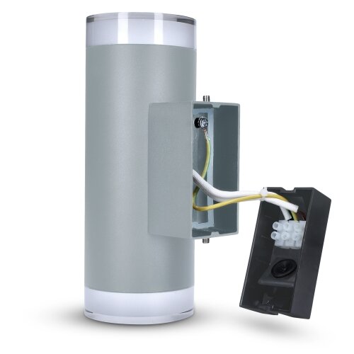  Brilagi - Spoljno zidno svetlo MATERA 2xGU10/30W/230V sivo IP54 Slike