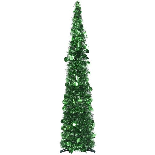 vidaXL Prigodno umjetno božićno drvce zeleno 120 cm PET Cene