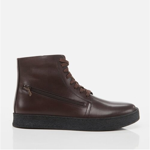 Hotiç Ankle Boots - Brown - Flat Slike