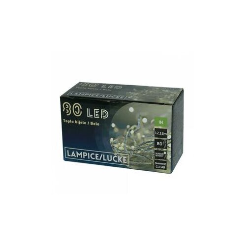 Eurom Denis DENIS Led lampice 80 bele B/O Cene