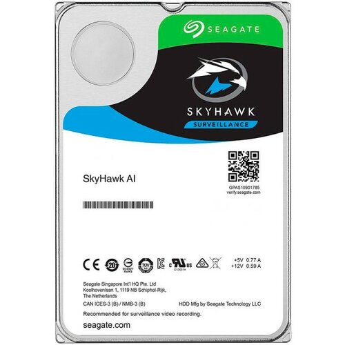 Seagate HDD Desktop SkyHawk AI (3.5 16TB SATA rpm 7200) ( ST16000VE000 ) Slike