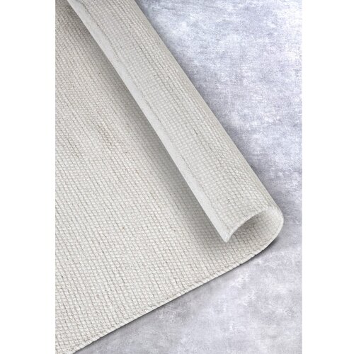 Elle Decoration Kremno bela ročno tkana preproga iz me&amp;scaron;anice volne 160x230 cm Pradesh Natural White &amp;ndash; Slike