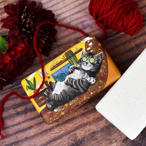 The English Soap Company mačka čvrsti sapun 190gr Slike