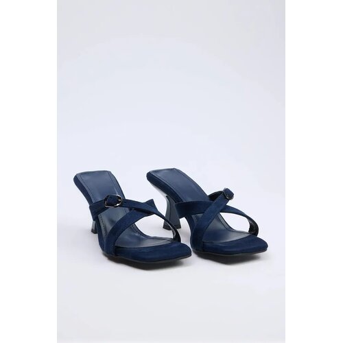 Trendyol Shoes ženske papuče Takss25To00035, tamnoplave Cene
