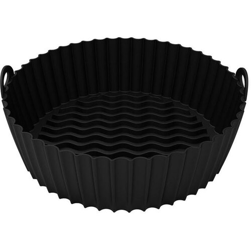 INF Silikonska posoda za Air Fryer Black 19 cm, (21247964) Slike