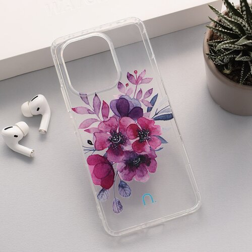 Nanobit Maska za Xiaomi Redmi Note 13 4G (EU) Flowers Print Cene