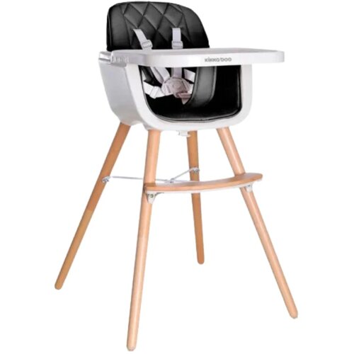 Kikka Boo hranilica za bebe 2u1 Woody Black, 6m+ Cene