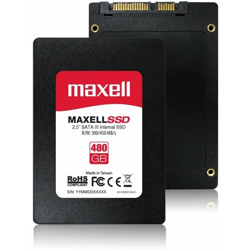 Maxell 2.5'' SATA III INTERNAL SSD 480GB 860123.00.TW Slike