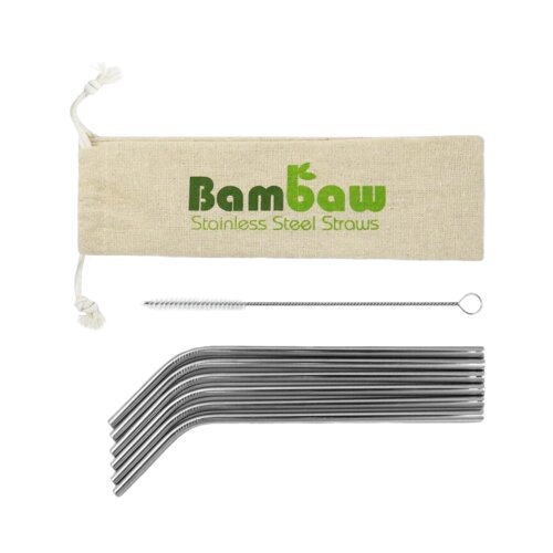 Bambaw set slamki od nehrđajućeg čelika Slike