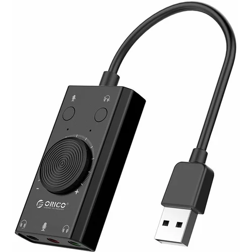 Orico multifunkcijska zunanja zvočna kartica USB 2.0, 10 cm, (20628804)