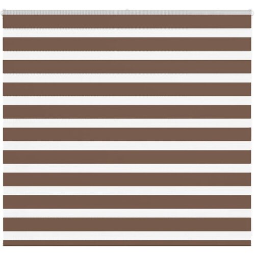 vidaXL Zebra zavesa rjava 165x100 cm širina blaga 160,9 cm poliester, (5000297128) Cene