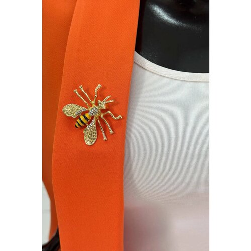 Kesi Bee A-2-21-9 black brooch Slike