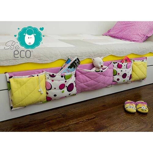 Be eco džepko krevet organizator - roze EEMDMXD Slike