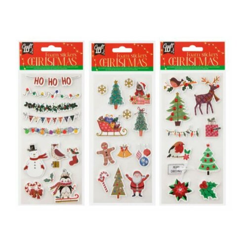  Stikeri xmas mix 3ass cr8017/ge ( 35/10249 ) Cene