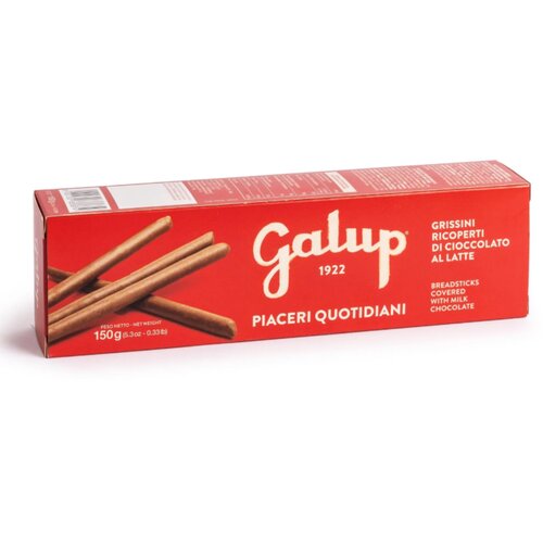 Galup Grissini z mlečno čokolado - 150 g Cene