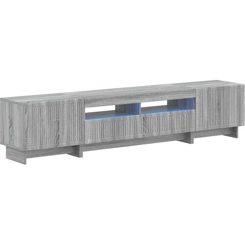  5-dijelni LED TV ormarić Siva Sonoma Konstruirano drvo Cene