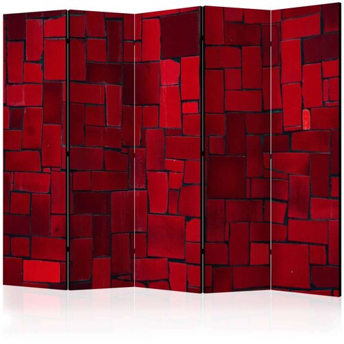  Paravan u 5 dijelova - Red Imagination II [Room Dividers] 225x172 Slike