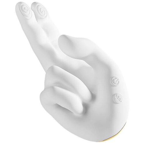SuperLove Magic Hand Heated Finger Motion Stimulator White Slike