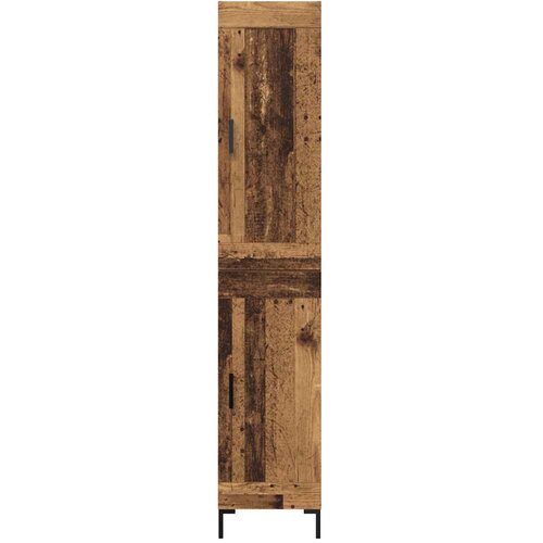  Highboard Staro drvo 34,5 x 34 x 180 cm Konstruirano drvo Slike