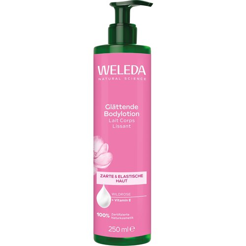 Weleda Gladilni losjon za telo z divjo vrtnico in vitaminom E - 250 ml Cene