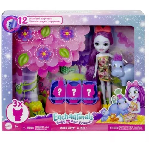  EnchanTimals: Presenečenje set - Hedda Hippo in Lake povodni konj Cene