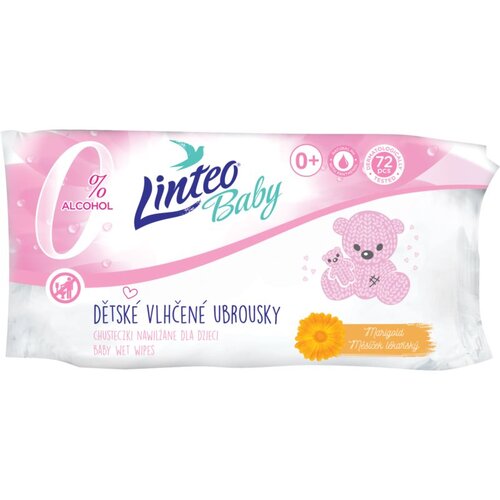 Linteo Baby vlažne maramice s ljekovitim nevenom 72 kom Cijene