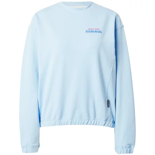 Napapijri Sweater majica 'KEITH' kraljevsko plava / svijetloplava / merlot / bijela