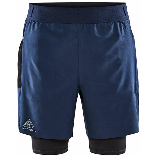 Craft Men's Shorts PRO Trail 2in1 Blue Slike