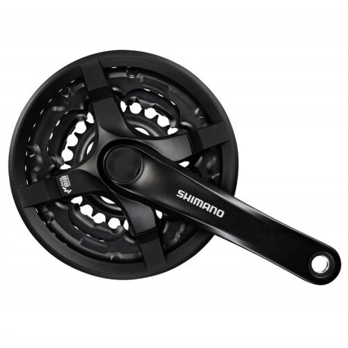 Shimano pogon tourney FCTY501 42X34X24T kurbla 170MM 6/7/8 brzina cg crank fixing bolt black indpack EFCTY501C244CLB Slike