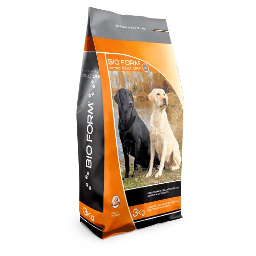 BIO FORM standard hrana za odrasle manje aktivne pse 3kg 24/10 (adult crock) Cene