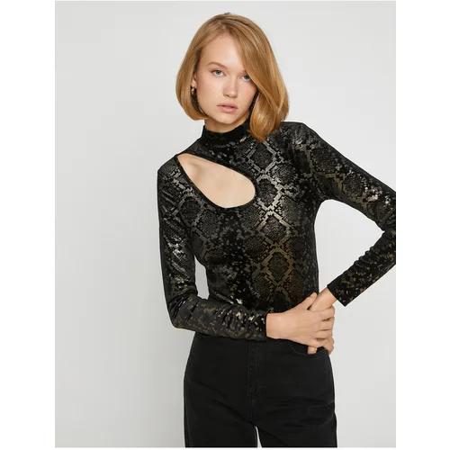 Koton Blouse - Black - Regular fit