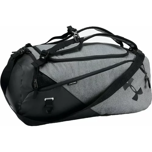Under Armour UA Contain Duo Small BP Duffle Castlerock Medium Heather/Black/White 33 L Sport Bag