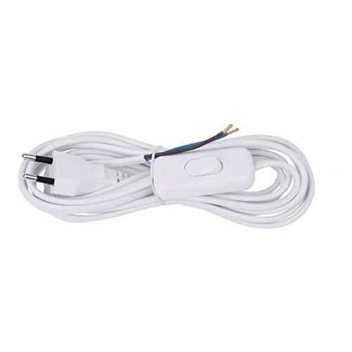 Emos kabel za napajanje euro 3M sa prekidačem beli S08273 Cene